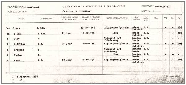 11 Feb 1958 - rijksgraven - Noordoostpolder - list