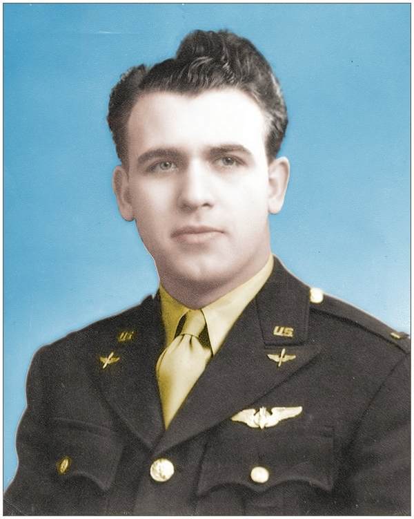 O-732613 - 2nd Lt. - Bombardier - Anthony Louis Destro .... colour retouch by PATS