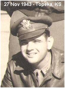 2nd Lt. John D. Carter - at Topeka, Kansas - 27 Nov 1943