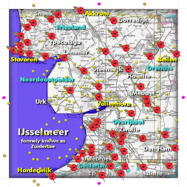 50x50mi research area - 56 Cemeteries with 499 Commonwealth War Graves 50x50mi research area - 56 Cemeteries with 499 Commonwealth War Graves