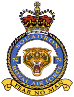 No. 74 Squadron - RAF