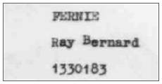 AIR78-54-0-2 - ID - 1330183 - Ray (Roy) Bernard Fernie