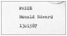 AIR78 - ID - 1301587 - Ronald Edward Price