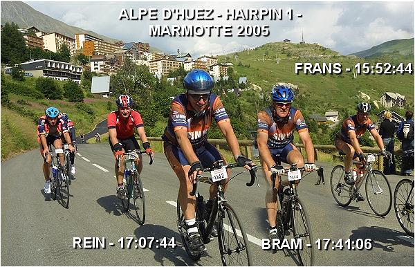Alpe d'Huez - hairpin 1 - almost there