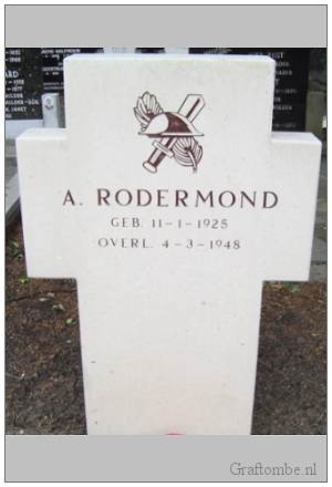 Arrie Rodermond - Algemene begraafplaats Wanneperveen - via Graftombe.nl