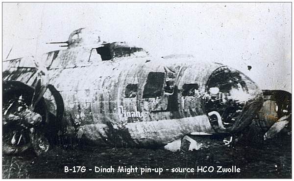 B-17G - 'Dinah Might' - pin-up