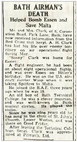 Bath Airman's Death