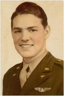 Army Portrait - 2nd Lt. William B. Gatlin - Age 21 - 1943