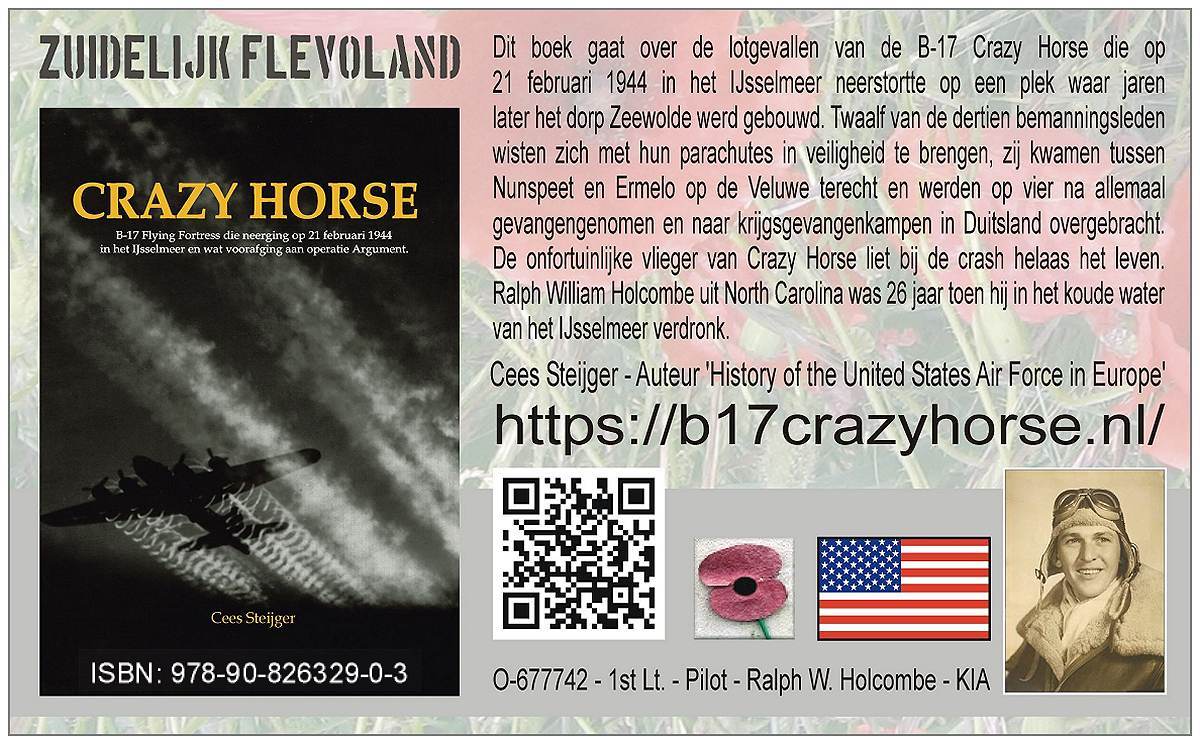 B-17 Crazy Horse - Cees Steijger - ISBN: 978-90-826329-0-3