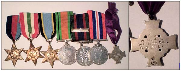 Seven Medals on auction - F/Sgt. William Harold Stanley Byers - R.68121