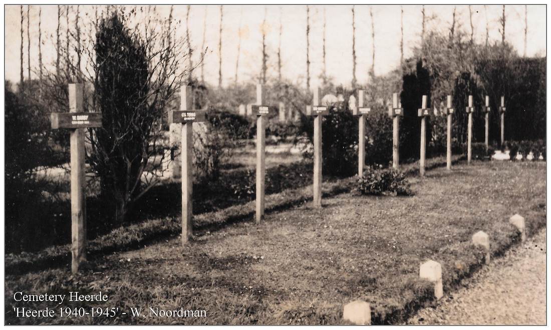 Cemetery Heerde - 'Heerde 1940 - 1945' - W. Noordman, H. Tabak and W. van Velzen