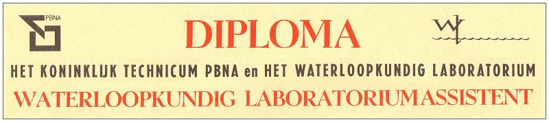 Clip - DIPLOMA - Waterloopkundig Laboratoriumassistent