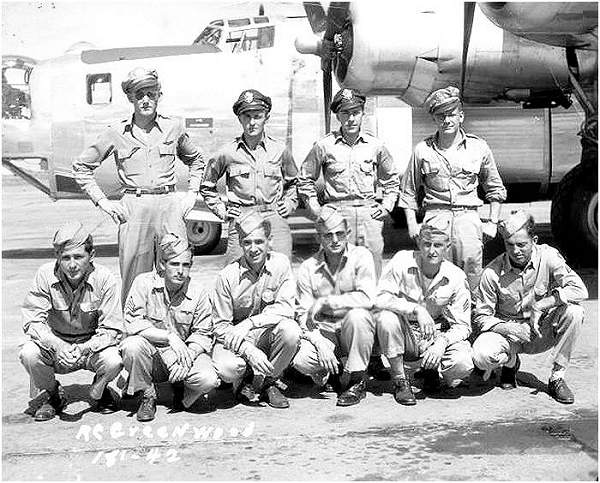 Crew R. C. Greenwood - #42 - 466th Bomb Group Crew #648