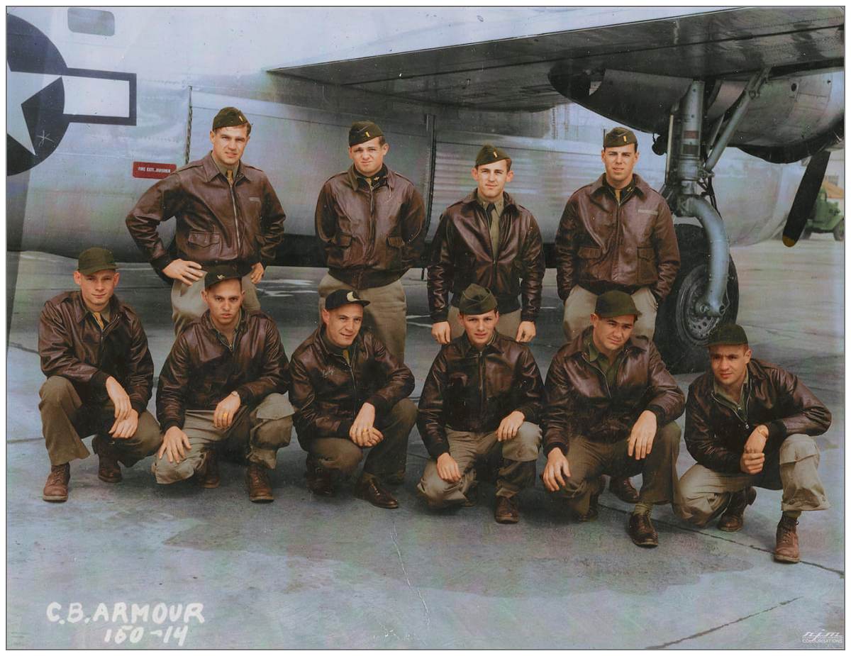 Crew Armour - Topeka, Kansas - April 1944 - Colour by RJM Colourisations