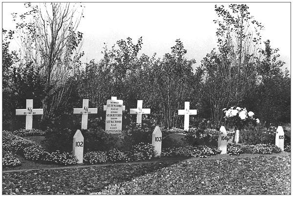 War Graves - Emmeloord - 1951 - Coll. Grave: 102-105