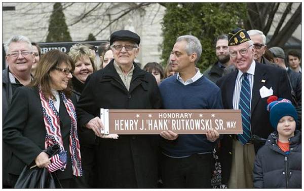 * * Honorary * * Henry J. 'Hank' Rutkowski, Sr. Way - 06 Dec 2014