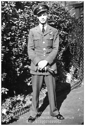 Flying Officer - Maurice Arnold Monks - RAFVR