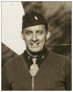 2nd Lt. George Joseph Clark on crew photo