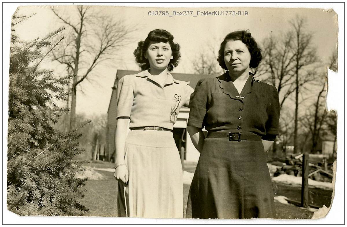 Sister Gloria and Mother Virginia/Regina - photo via KU 1778