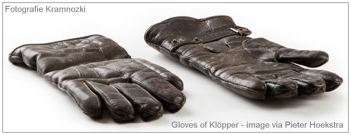 Gloves of Oberleutnant Heinz Kurt Albert Klöpper