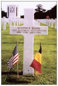 Grave marker - 12188173 - S/Sgt. Joseph P. Keane