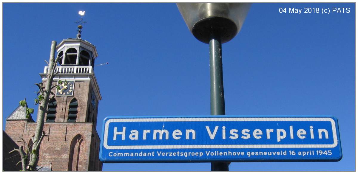 Harmen Visserplein - Vollenhove - unveiled 16 Apr 2005