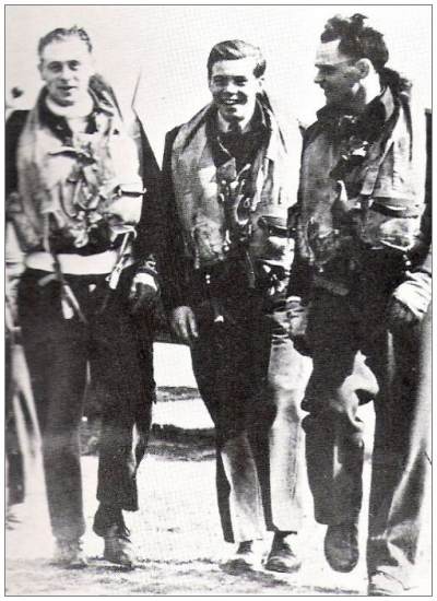 Flying Officer - Henri Taymans (middle)