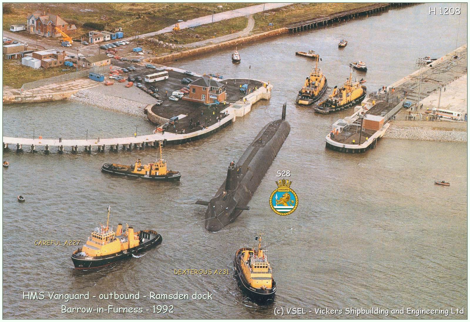Barrow-in-Furness - Outbound - Ramden Dock - 1992