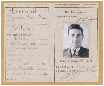 Fake ID - Richard E. Denny aka Jacques Pierre Louis Dupont