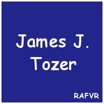 Pilot Officer - Observer - James Johnstone Tozer - RAFVR - KIA - Cemetery Willemsoord