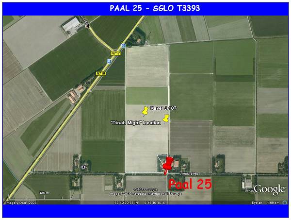 Kavel J-107 - Paal 25 - SGLO T3393