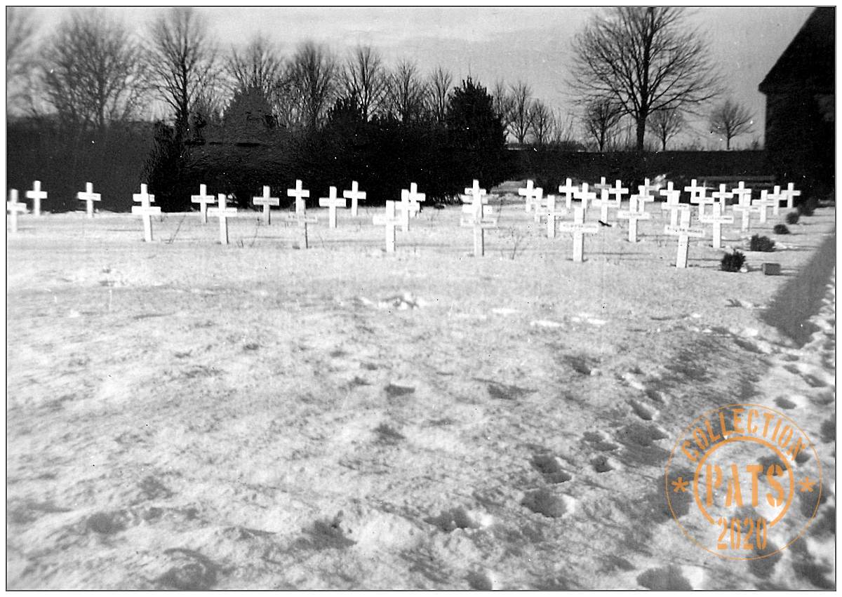 Lemmer Cemetery - post war - taken at wintertime