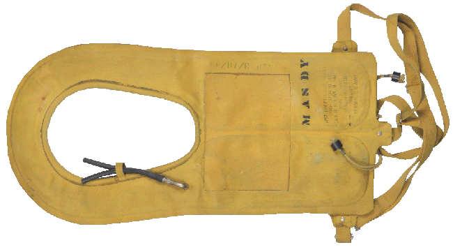 'MANDY' - Life-Preserver Vest - found near Ronduite / Boschwijde - 1944
