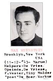 2nd Lt. Max (nmi) Weinstein - photo taken by Underground