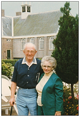 Maxine and Bob Harrah - visiting Isle of Schokland - May 1995