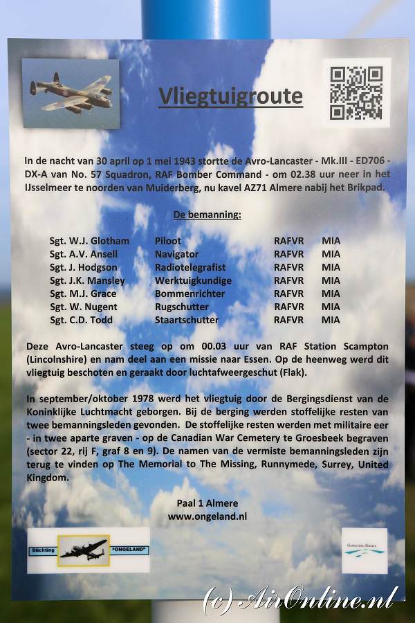 Paal 1 Almere - info bord - foto img_5197.jpg via AirOnline.nl