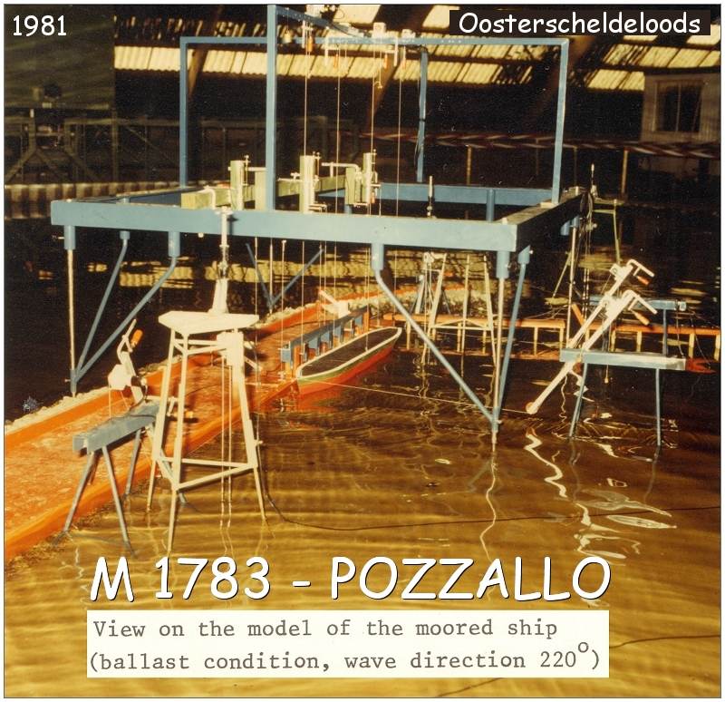 M 1783 - Pozzallo - Oosterscheldeloods - 1981