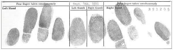 R91205 - Fingerprint - 04 Sep 1941