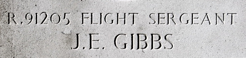 Headstone - Flight Sergeant Jack Edward Gibbs - 2006 - Vollenhove