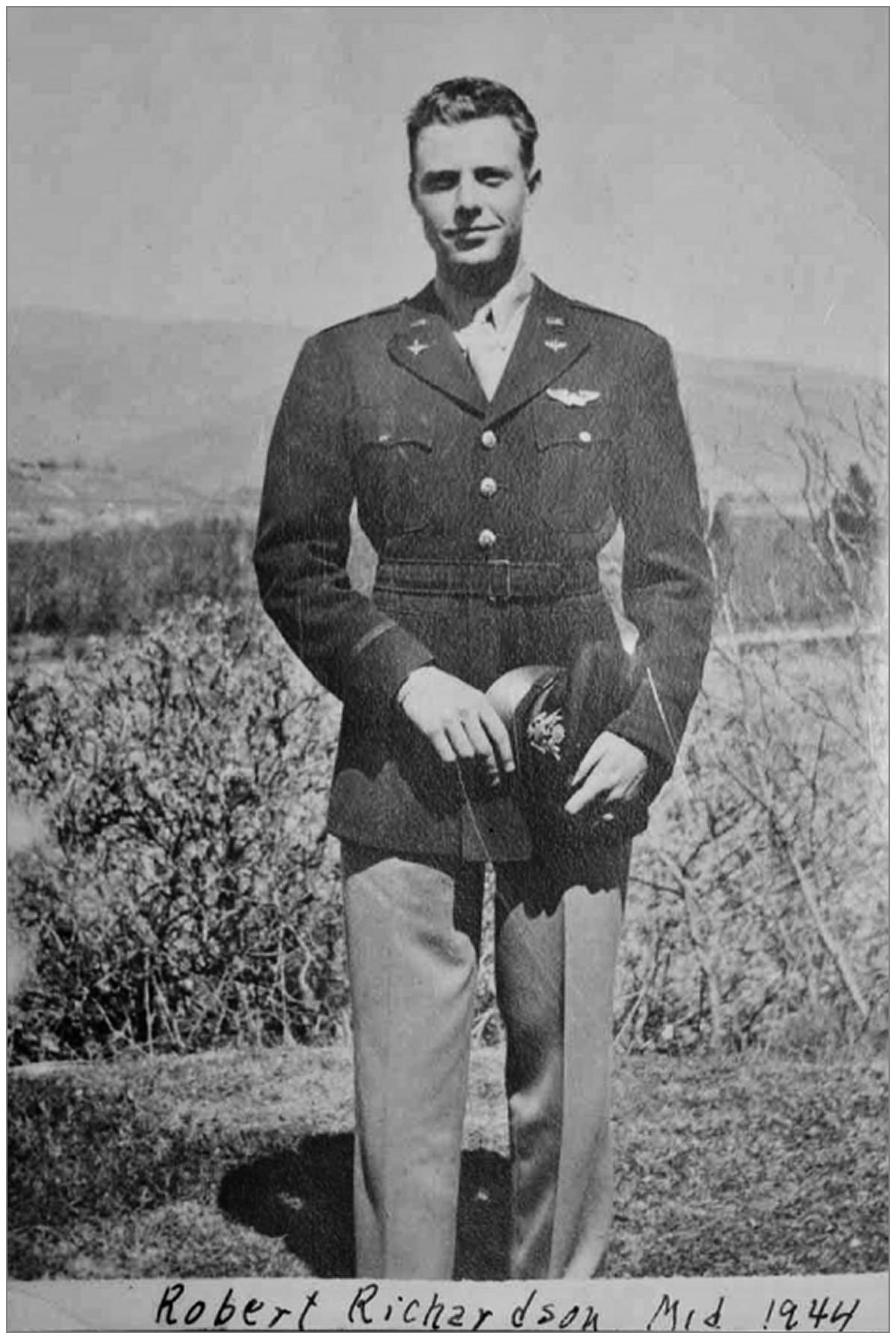 2nd Lt. Robert Lewis Richardson - mid 1944
