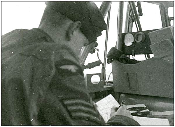 Sgt. Arthur James Griffiths in Avro Anson Mk I