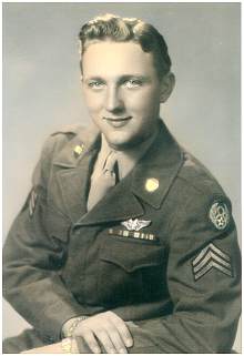 Sgt. Henry Rutkowski - Army portrait - Dec 1945