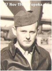 S/Sgt. Joseph Francis McDermott - at Topeka, Kansas - 27 Nov 1943