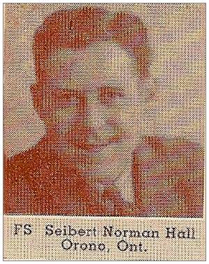 R/65638 - Sergeant - Sebert Norman Hall - RCAF