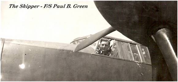 Skipper F/Sgt. Paul B Green