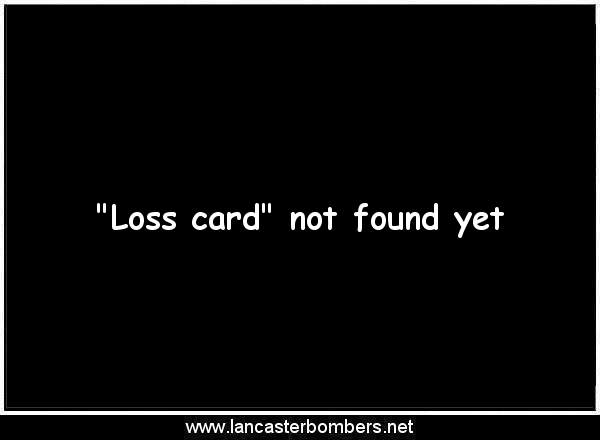 Loss Card - AE655 - RR-R - Codville - via www.lancasterbombers.net