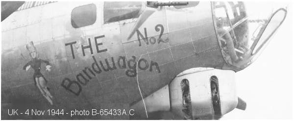 The Bandwagon No.2 - 4 Nov 1944 - UK - 401st BG