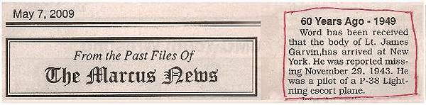 The Marcus News - 60 years ago - 7 May 2009