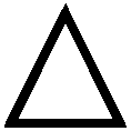 Triangle 'blank'