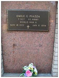 T/Sgt. Emile G. Piazza - memorial